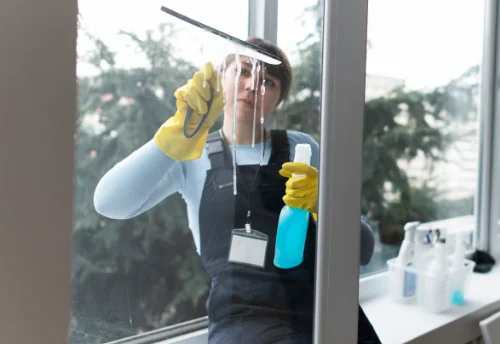 Nettoyage de vitres intérieures et extérieures à Blérancourt
